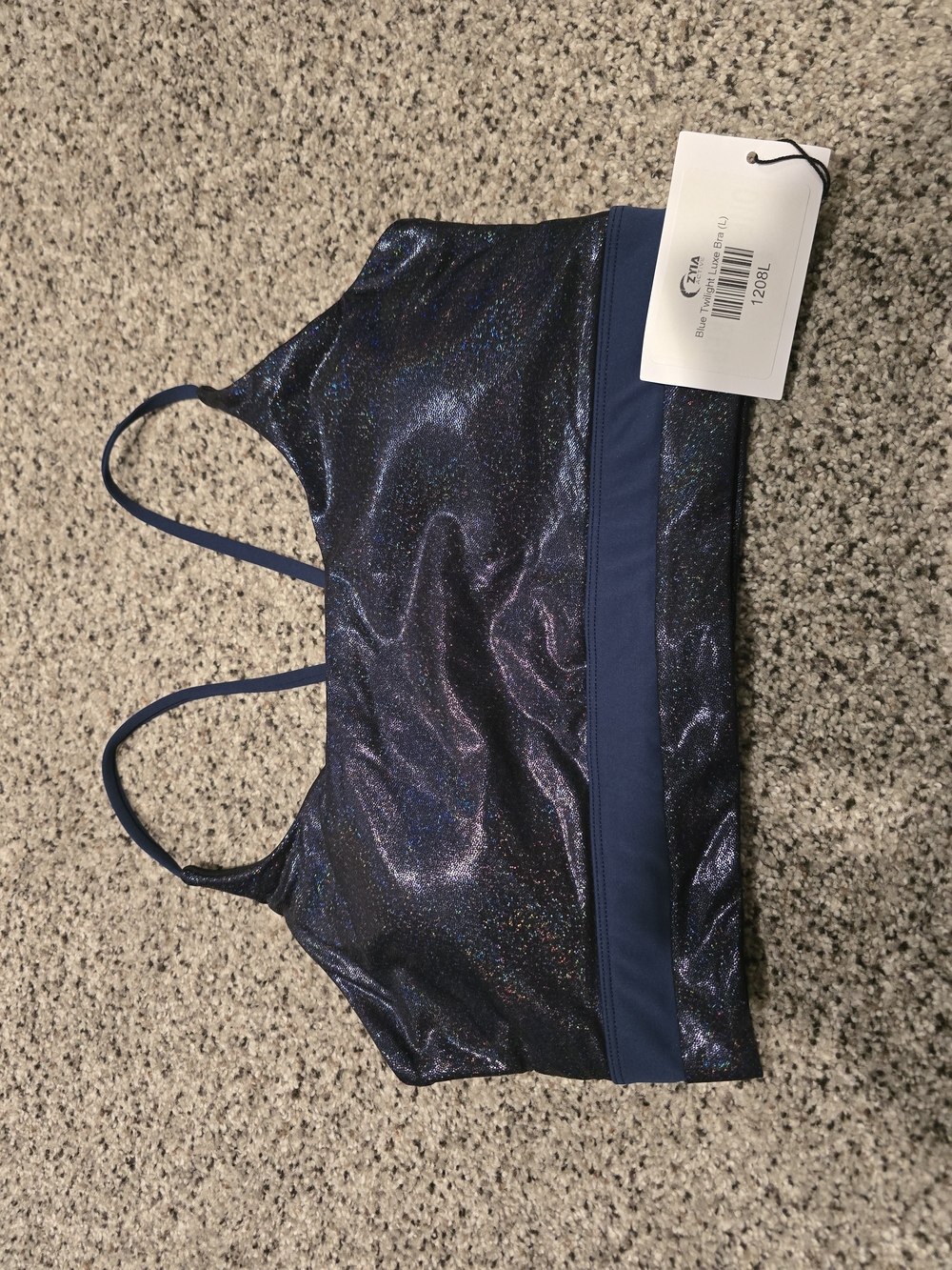 Blue TWILIGHT LUXE BRA